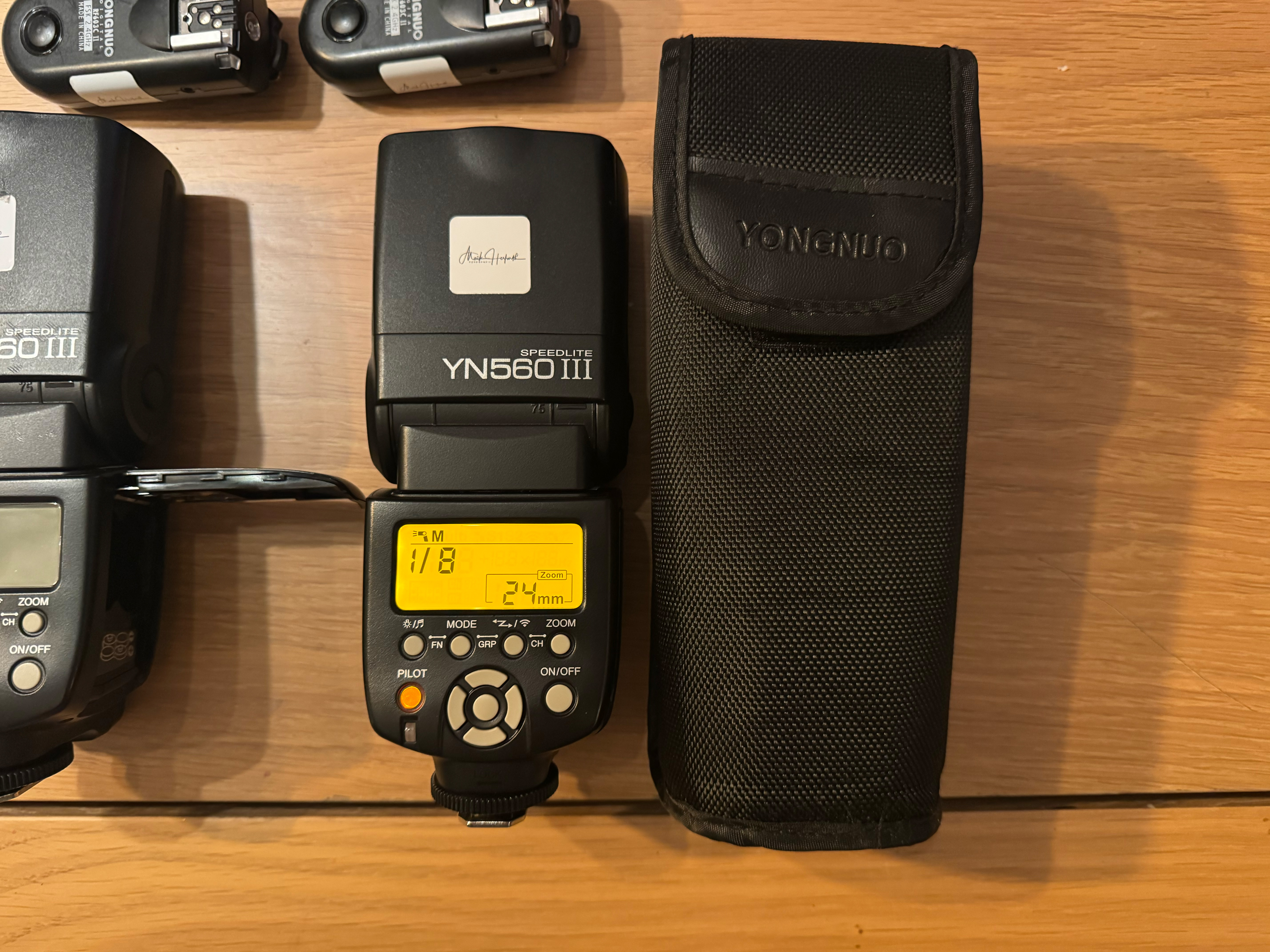 Yongnuo YN560 Mark III (Doppelpack!) – Bild 2