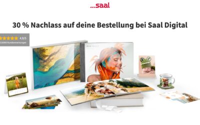 30 % Nachlass auf deine Bestellung bei Saal Digital